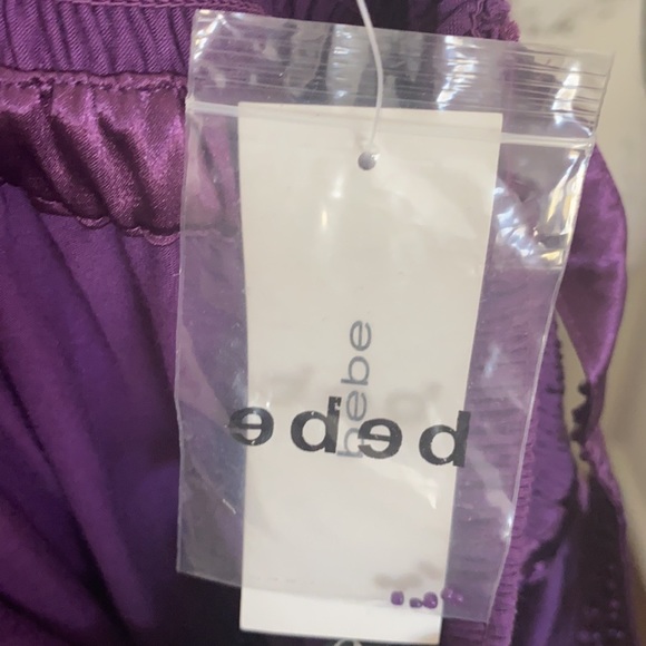 Bebe Purple Embellished Long Maxi Dress - Picture 4 of 13